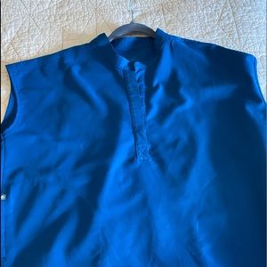 Figs Alps Blue large Rafaela top